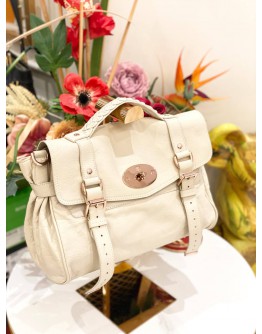 (LIKE NEW) MULBERRY ALEXA CREAM COLOUR WITH ROSE GOLD HARDWARE BAG