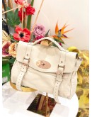 (LIKE NEW) MULBERRY ALEXA CREAM COLOUR WITH ROSE GOLD HARDWARE BAG