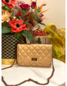 (LIKE NEW) MICROCHIP CHANEL REISSUE WALLET ON CHAIN