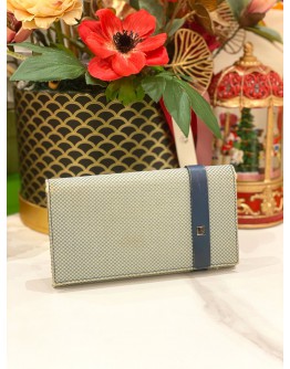 BALLY BLUE LONG WALLET