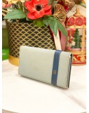 BALLY BLUE LONG WALLET
