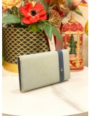 BALLY BLUE LONG WALLET