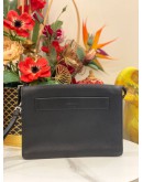 PRADA VITELLO CITY BLACK CLUTCH 