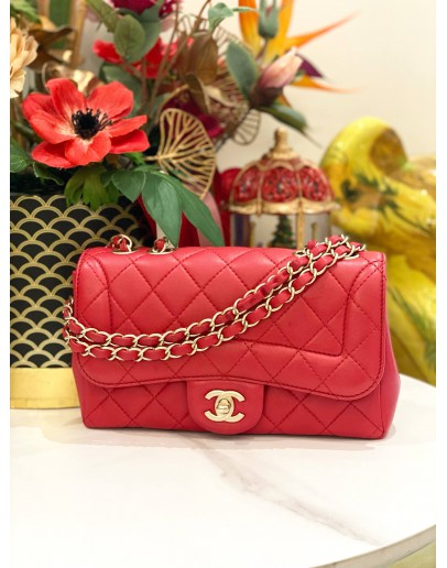 (LIKE NEW) CHANEL LAMBSKIN MADEMOISELLE FLAP BAG