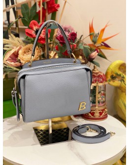BALLY SIGNATURE B LOGO TWO WAY HANDBAG