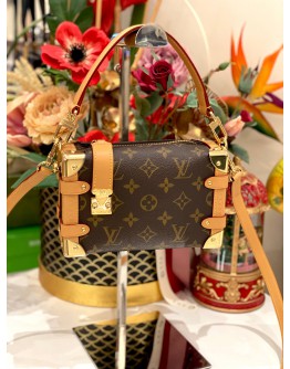 (UNWORN) LOUIS VUITTON SIDE TRUNK PM IN MONOGRAM CANVAS 