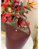 Longchamp Épure Logo Embossed Small Bucket Bag