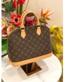 (LIKE NEW) LOUIS VUITTON ALMA MM MONOGRAM CANVAS