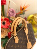(LIKE NEW) LOUIS VUITTON ALMA MM MONOGRAM CANVAS