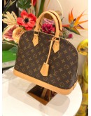 (LIKE NEW) LOUIS VUITTON ALMA MM MONOGRAM CANVAS
