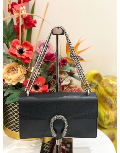 (LIKE NEW) GUCCI DIONYSUS BLACK SMALL BAG