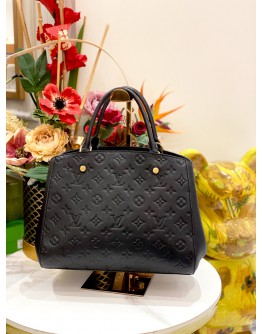 LOUIS VUITTON MONTAIGNE MM MONOGRAM EMPREINTE LEATHER BAG