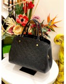 LOUIS VUITTON MONTAIGNE MM MONOGRAM EMPREINTE LEATHER BAG