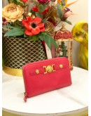 VERSACE MEDUSA DARK PINK LONG WALLET