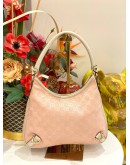 GUCCI ABBEY D RING IVORY PINK SHOULDER BAG