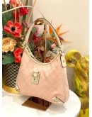 GUCCI ABBEY D RING IVORY PINK SHOULDER BAG