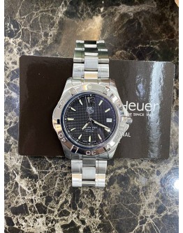 2014 TAG HEUER AQUARACER REF WAF2110 BLACK DIAL 39MM AUTOMATIC WATCH -FULL SET-