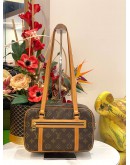 (LIKE NEW) LOUIS VUITTON CITE MM MONOGRAM CANVAS SHOULDER BAG