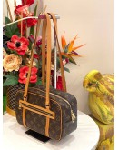 (LIKE NEW) LOUIS VUITTON CITE MM MONOGRAM CANVAS SHOULDER BAG
