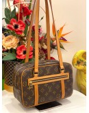 (LIKE NEW) LOUIS VUITTON CITE MM MONOGRAM CANVAS SHOULDER BAG