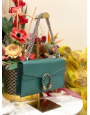 (LIKE NEW) GUCCI DIONYSUS GREEN SMALL BAG 
