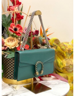 (LIKE NEW) GUCCI DIONYSUS GREEN SMALL BAG 