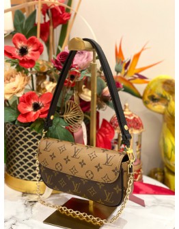 (UNUSED) LOUIS VUITTON WALLET ON CHAIN IVY MONOGRAM REVERSE CANVAS