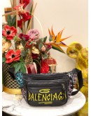 BALENCIAGA GRAFFITI EXPLORER BELT BAG 