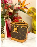 (BRAND NEW) LOUIS VUITTON NANO NOE MONOGRAM CANVAS WITH REMOVABLE STRAP