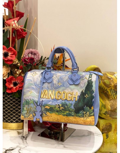 LOUIS VUITTON MASTERS COLLECTION VAN GOGH SPEEDY 30 HANDBAG 
