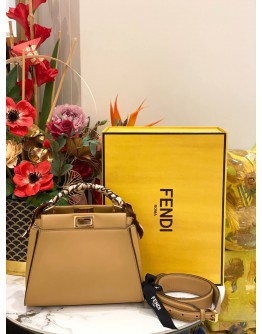 (UNUSED) FENDI PEEKABOO ISEEU SMALL TOTE BAG -FULL SET-