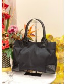TORY BURCH ELLA TOTE BAG IN BLACK