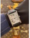 (BRAND NEW) 2022 CARTIER TANK MUST XL REF WSTA0040 WHITE DIAL 41MM x 31MM AUTOMATIC WATCH -FULL SET-