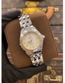 2000 BREITLING CALLISTO LADY REF A57046 WHITE DIAL 34MM QUARTZ WATCH