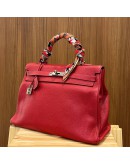 HERMES KELLY 32 TOGO LEATHER HANDLE BAG