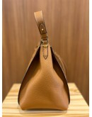  MCM LUISA BUCKET BAG IN BROWN VISETOS LEATHER