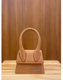 JACQUEMUS MINI LE CHIQUITO CALFSKIN LEATHER BAG