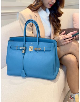 HERMES BIRKIN 35 TOGO LEATHER BAG FULL SET