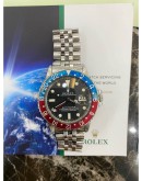 ROLEX GMT MASTER PEPSI WATCH REF1675 40MM AUTOMATIC