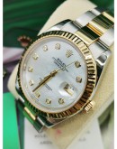 ROLEX DATEJUST UNISEX WATCH REF126333 41MM AUTOMATIC FULL SET