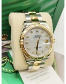 ROLEX DATEJUST UNISEX WATCH REF126333 41MM AUTOMATIC FULL SET