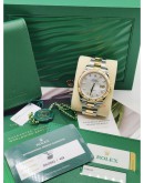 ROLEX DATEJUST UNISEX WATCH REF126333 41MM AUTOMATIC FULL SET