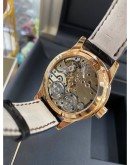 JAEGER LE-COULTRE DUOMETRE QUANTIME LUNAIRE 18K ROSE GOLD MEN'S WATCH 2022 YEAR -FULL SET-