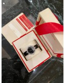 OMEGA DE VILLE PRESTIGE BLACK DIAMOND DIAL DIAMOND OUTER RING 27.5MM BEAUTIFUL WATCH YEAR 2017 -FULL SET-