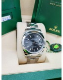 ROLEX DATEJUST UNISEX WATCH REF126300 41MM AUTOMATIC FULL SET YEAR 2022