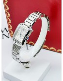 CARTIER TANK ANGLAISE LADY DIAMOND WATCH 29.8 X 39.2MM QUARTZ FULL SET