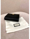 GUCCI MARMONT BLACK CALFSKIN LEATHER WALLET -FULL SET-