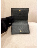 GUCCI MARMONT BLACK CALFSKIN LEATHER WALLET -FULL SET-