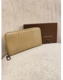 BOTTEGA VENETA INTRECCIATO ZIP LONG WALLET