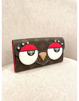 LOUIS VUITTON OWL SARAH BIRDS WALLET